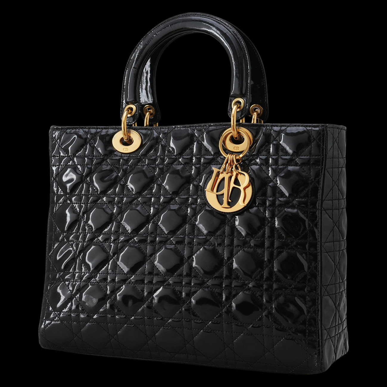 CHRISTIAN DIOR(USED)디올 페이던트 레이디 디올 라지